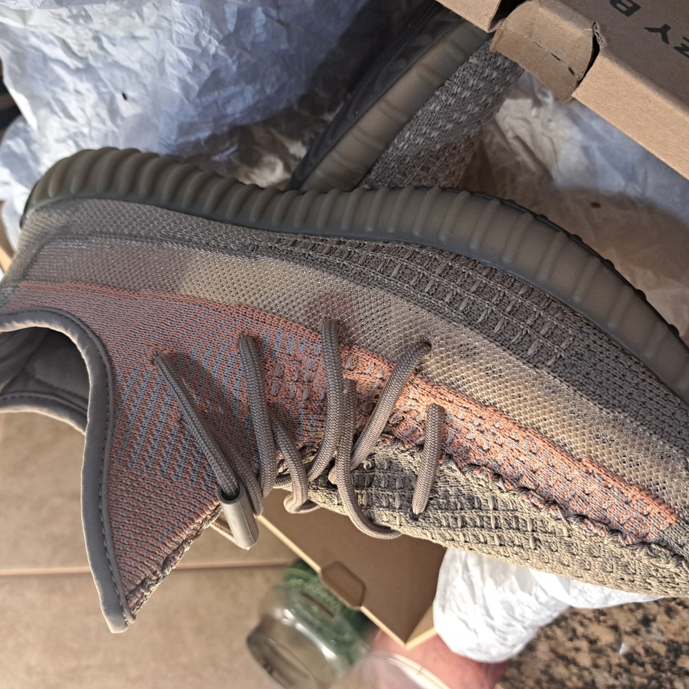 Adidas Yeezy Boost 350 V2 in Beige and Orange - Picture 5 of 9